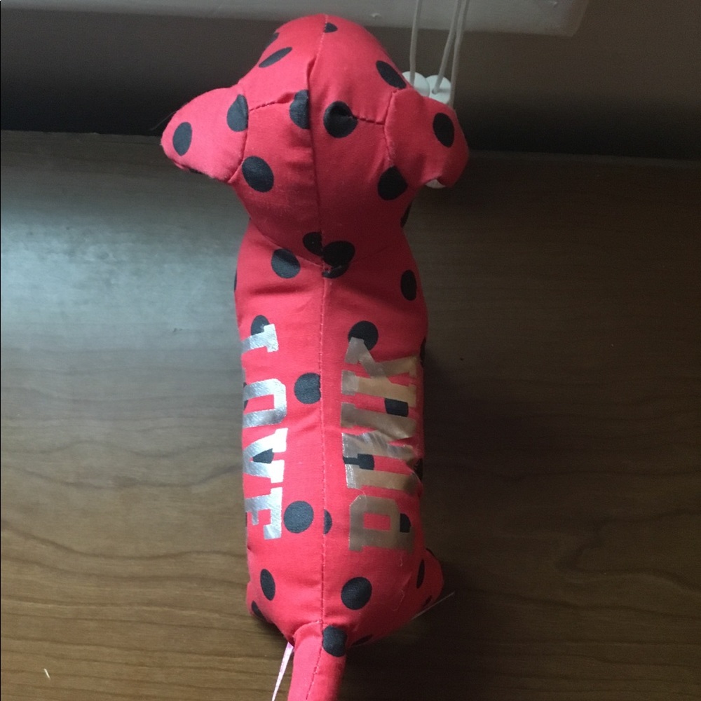 Victoria Secret Red Polka Dot Dog.